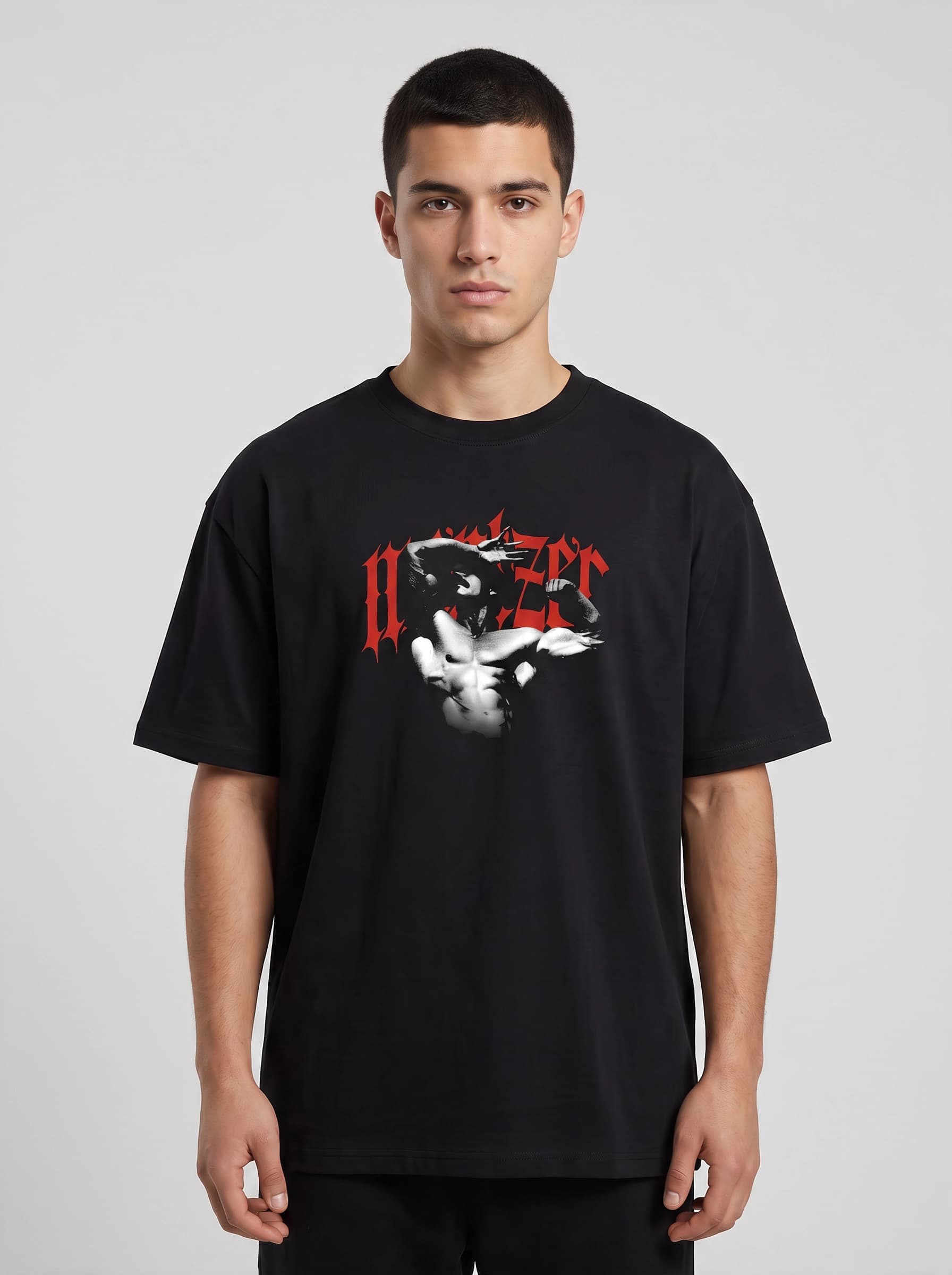 Remera Oversize Mike Mentzer— Droop #18 Edición Limitada