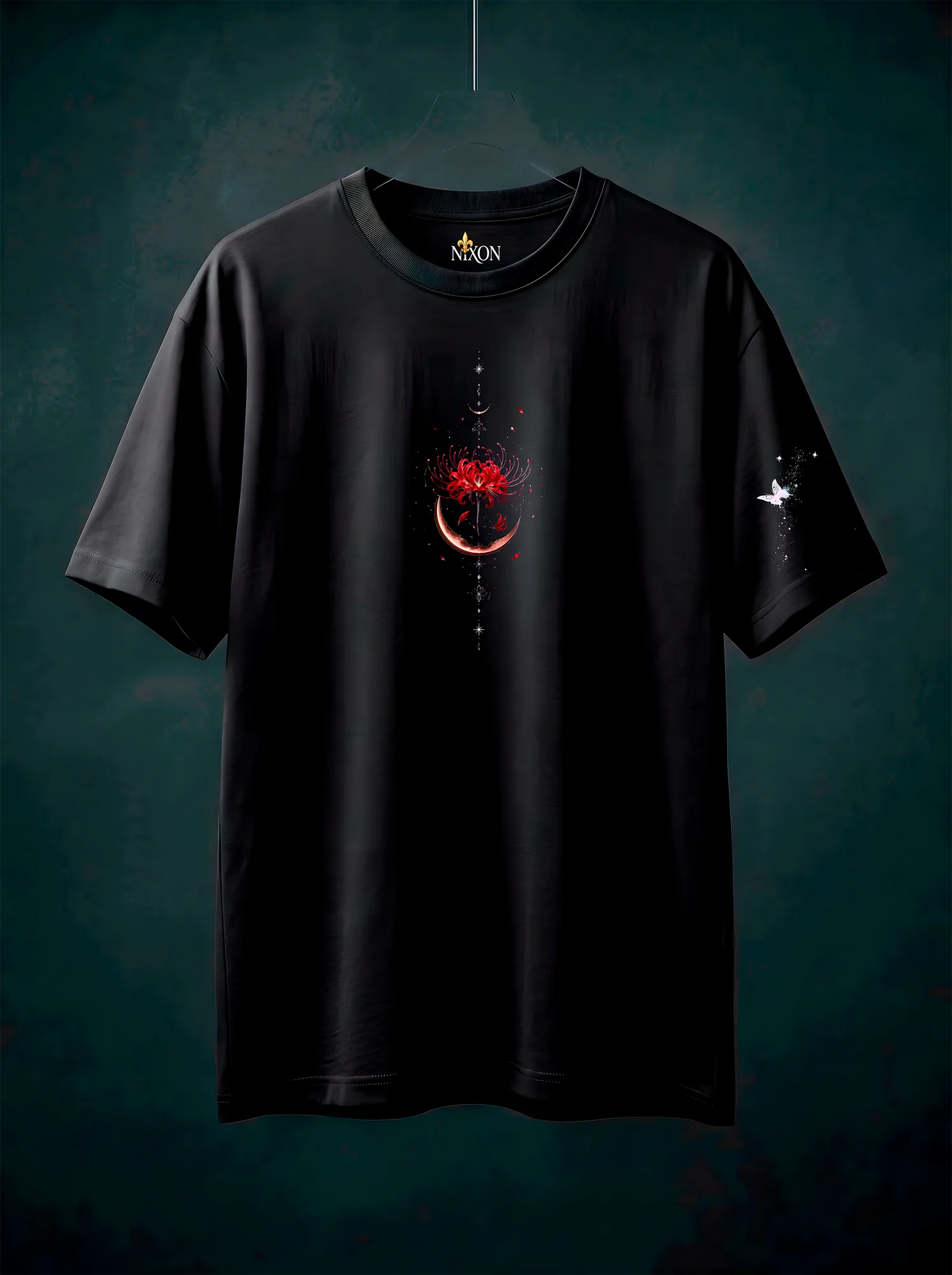 Oversize Negra Touka Kirishima – Nixon Droop #6 Edición Limitada