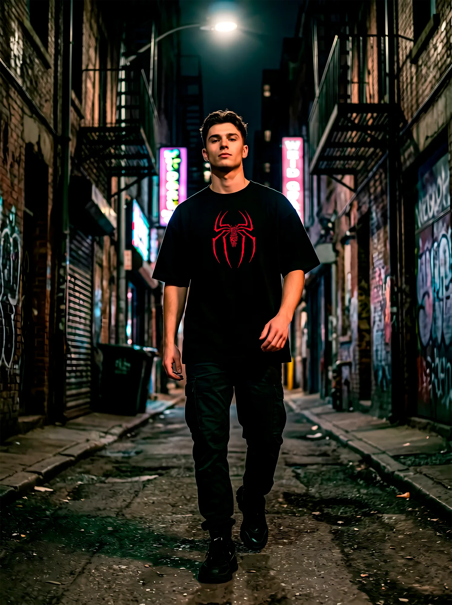 Remera Oversize Peter Parker Spiderman— Droop #35