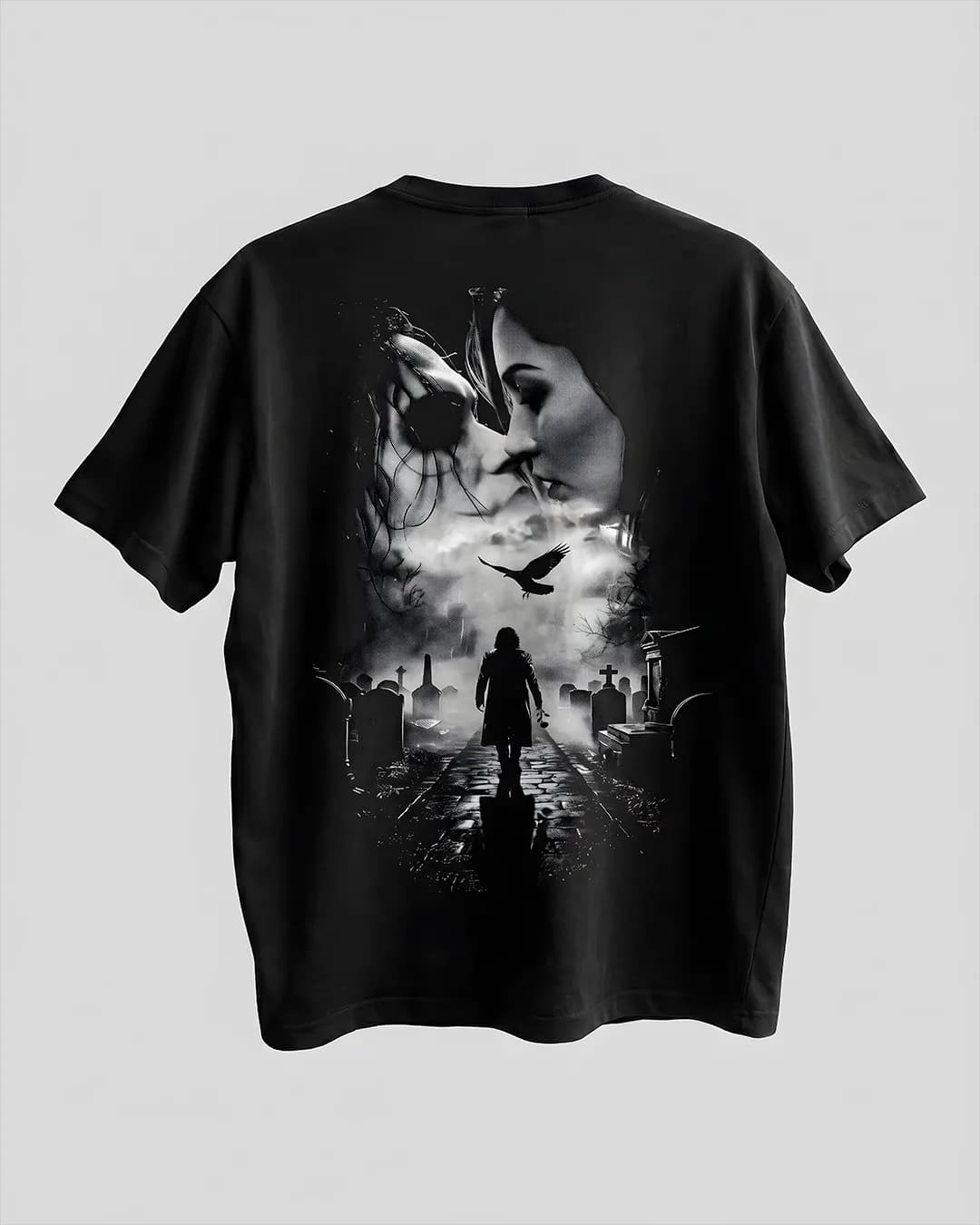 Remera Oversize Eric Draven The Crow 1994— Droop #20 Edición Limitada